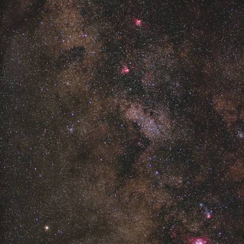 Nebula、OpenClusters in Sagittarius