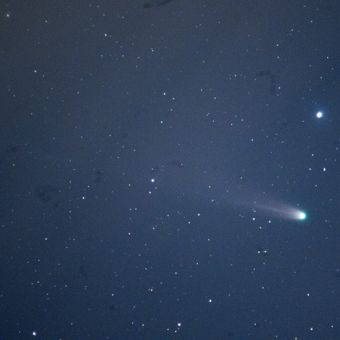 10月17日未明の「レモン彗星」