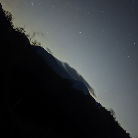 スマホでの　レモン彗星