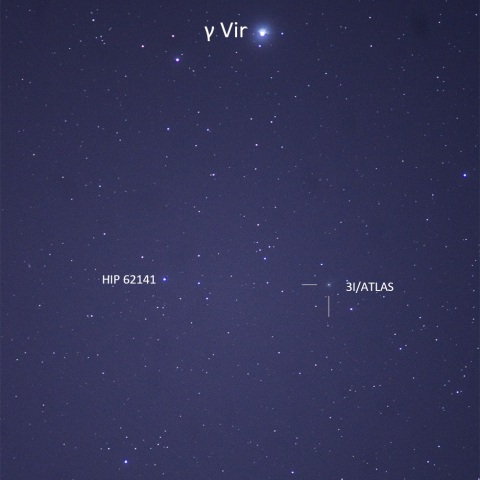 11月19日　「3I/ATLAS 恒星間天体」