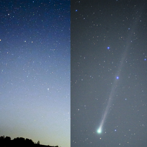  4月11日 「パーンスターズ彗星」