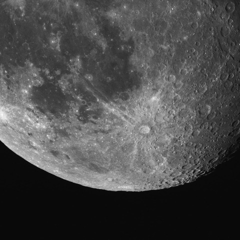 ティコクレーター付近