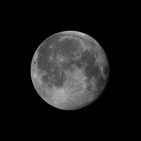 皆既月食翌日 月齢16.4