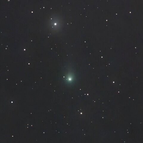 SeestarS50で撮影したレモン彗星