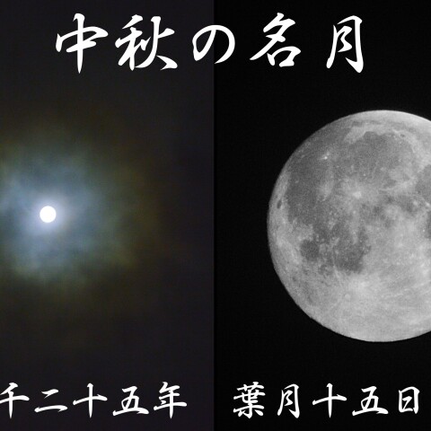 令和七年 中秋の名月
