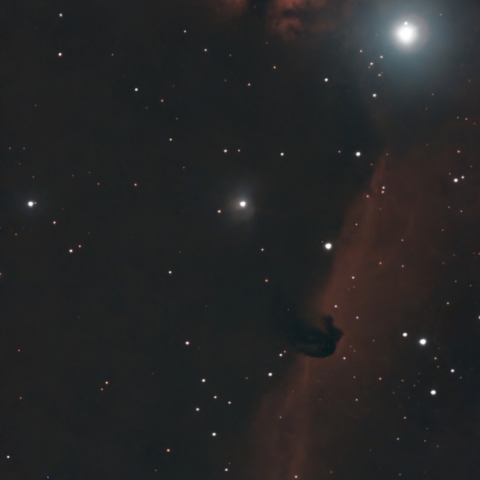 馬頭星雲　燃える木星雲