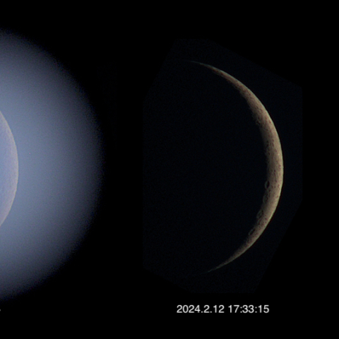 三日月（2024.2.12）