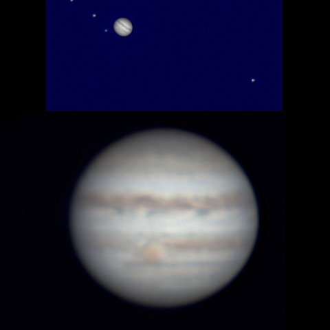 木星とガリレオ衛星（2024.3.27）