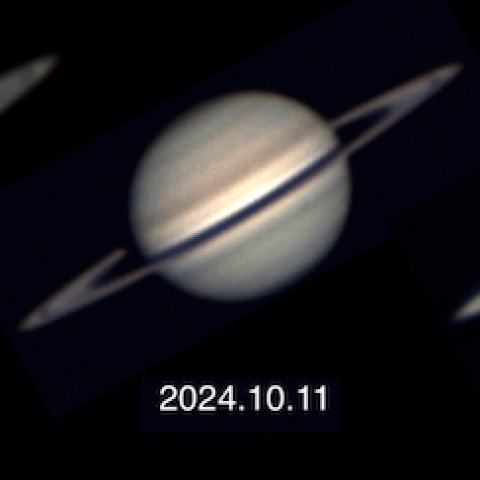 土星リングの色（2024.12.03）