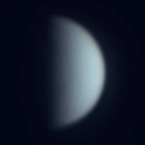 東方最大離角前日の金星（2025.01.09）