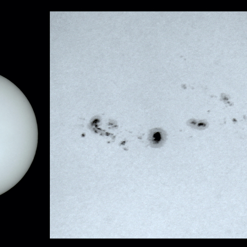 太陽黒点（2025.2.4）