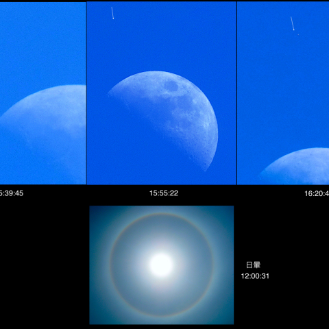 月とレグルスの接近