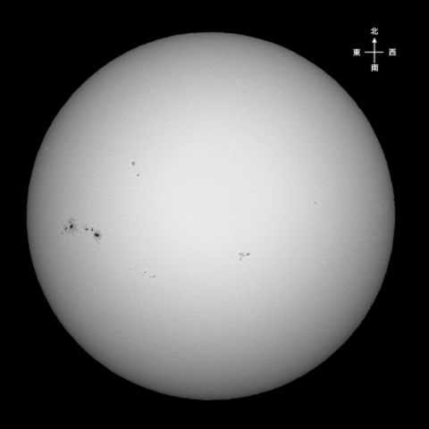 太陽黒点（2026.6.27）