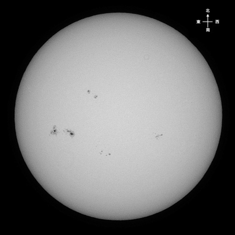 太陽黒点（2026.6.28）