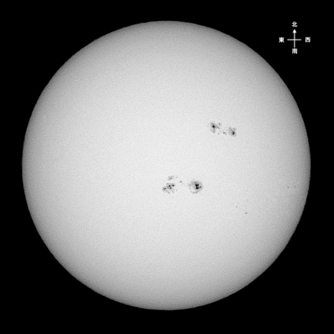 太陽黒点（2026.7.1）