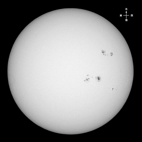 太陽黒点（2026.7.2）