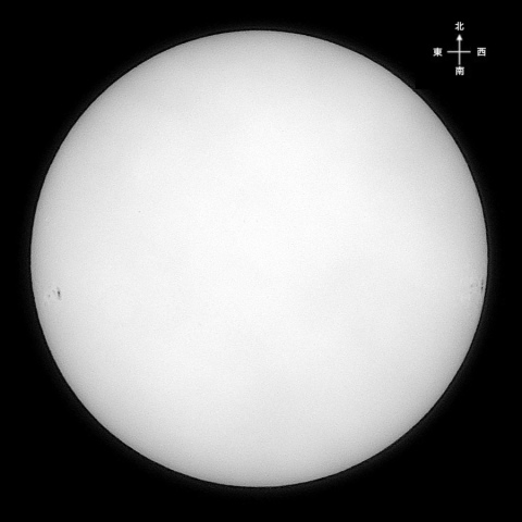 太陽黒点（2026.7.6）