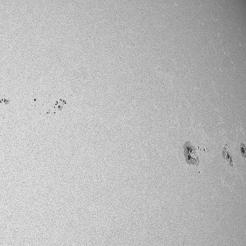 202309/14の太陽(白色光画像)