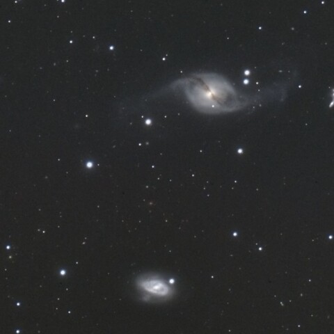NGC3718 S字銀河
