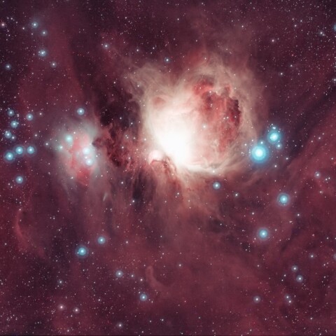 カラーカメラによる M42