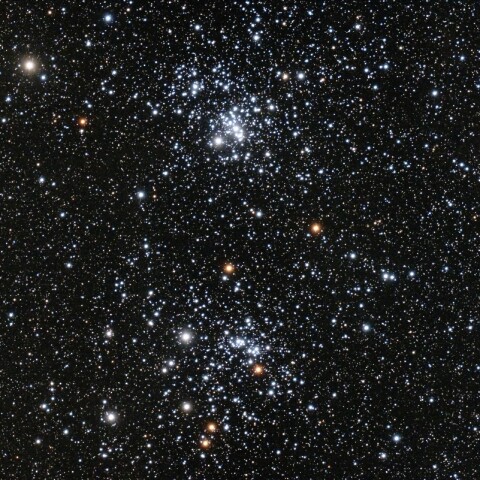 ペルセウス座の二重星団