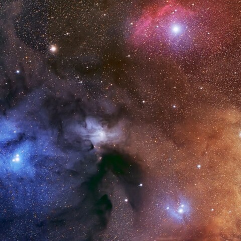 さそり座 アンタレス付近