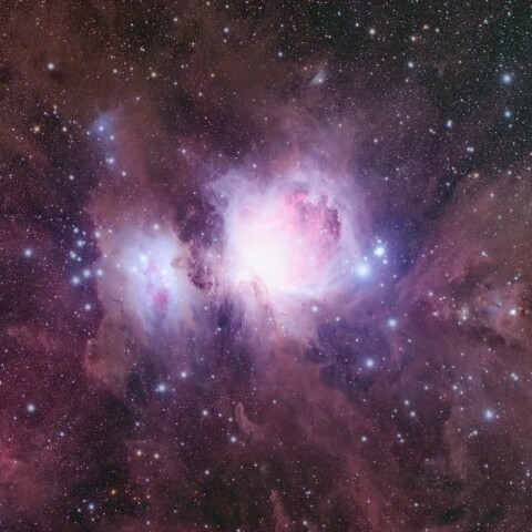 M42 オリオン大星雲付近
