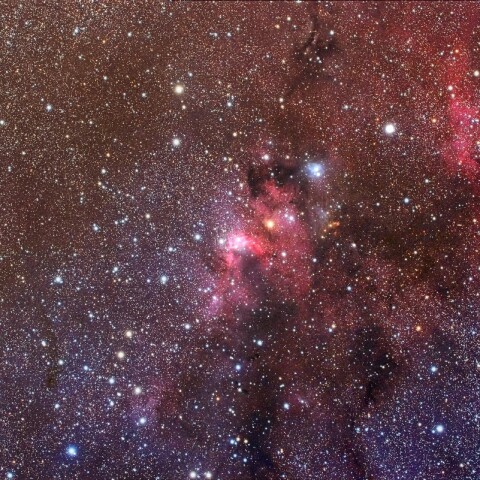 Sh2-155 洞窟星雲付近