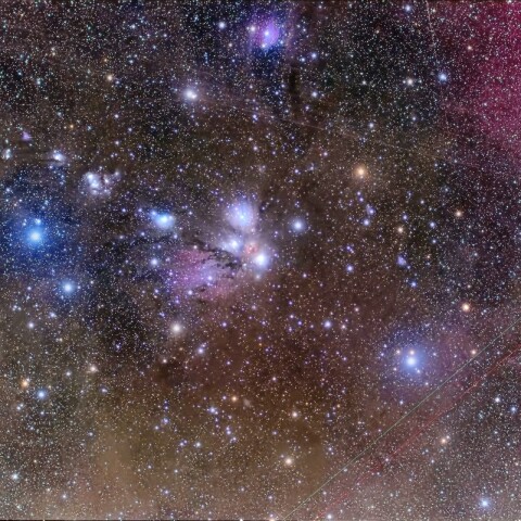 NGC2170 天使周辺