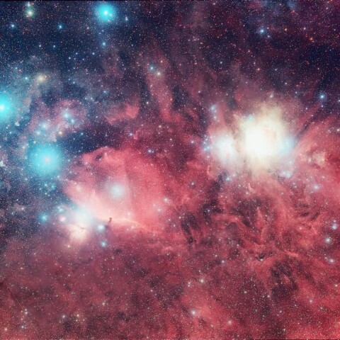 オリオン大星雲 付近