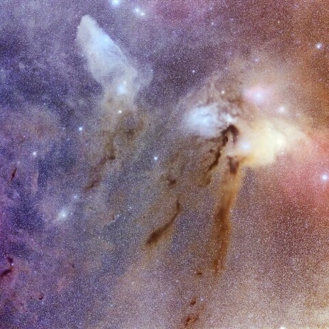 アンタレス周辺 から 青い馬頭星雲