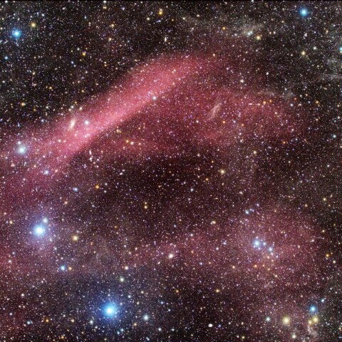 鷹の爪星雲 大とかげ星雲