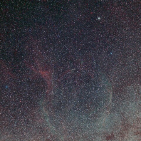No.368 星 宙「ナヴォーナ広場（ローマ）」F8（455×380mm）原画 102125: SN1987a by Kunihiko Okano - 天体写真ギャラリー