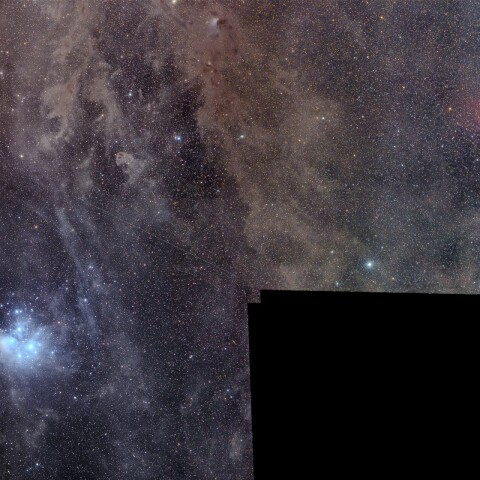 M45 から カリフォルニア星雲