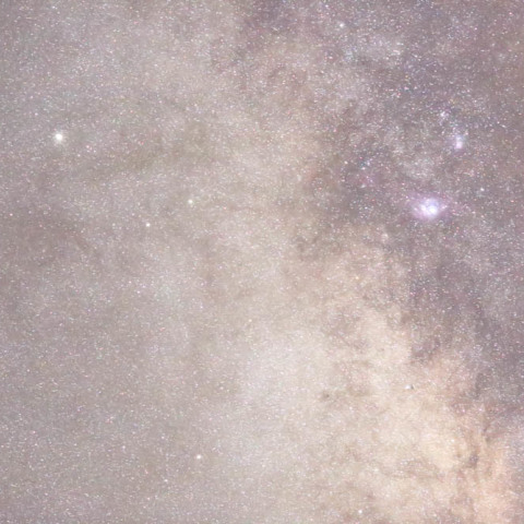 ISO102400による天の川