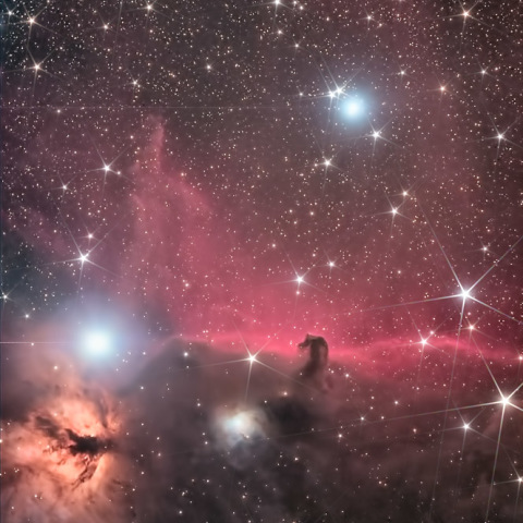 馬頭星雲（5本光芒）