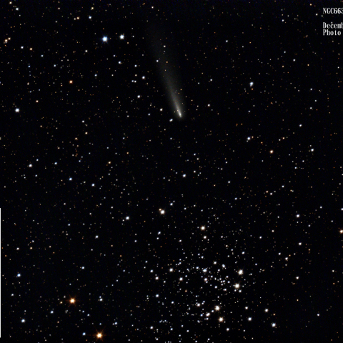 C/2025 K1 と NGC 663