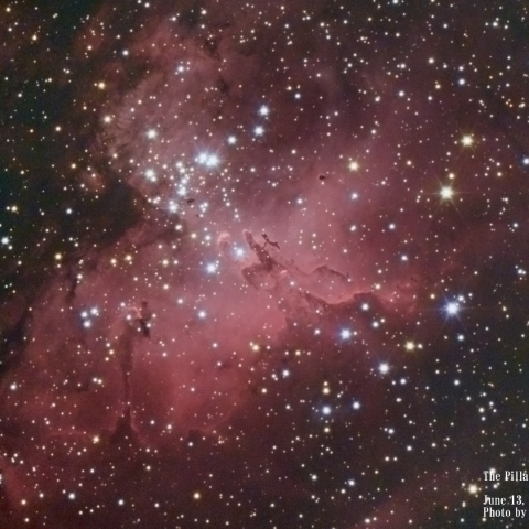 わし星雲(M16)の創造の柱