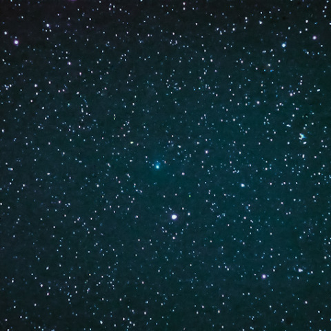 市街地からステファンオテルマ彗星