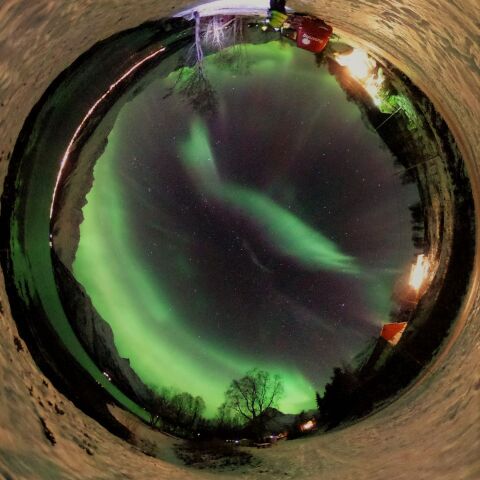 トロムソのオーロラ3