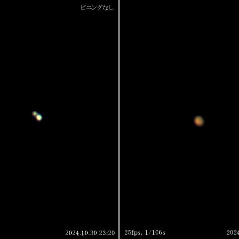 火星とカストル