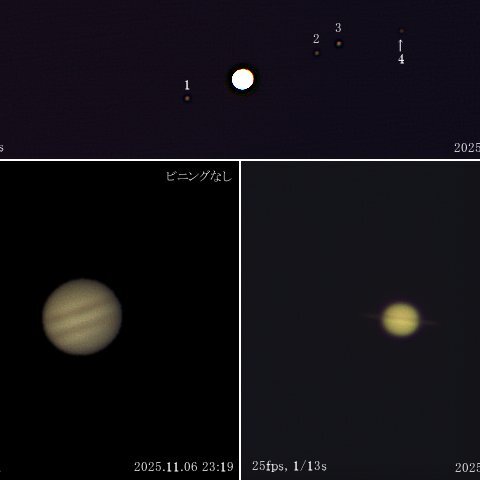 木星と土星