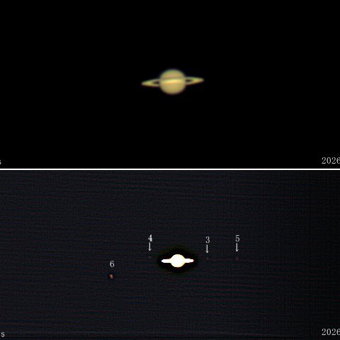 土星、ζPsc、66Cet