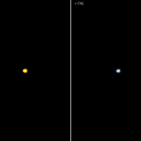 ベテルギウスとベラトリクス