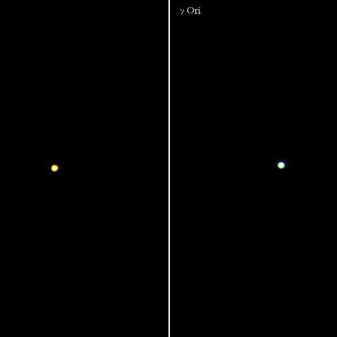 ベテルギウスとベラトリクス