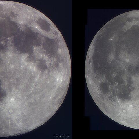 最大満月と最小満月