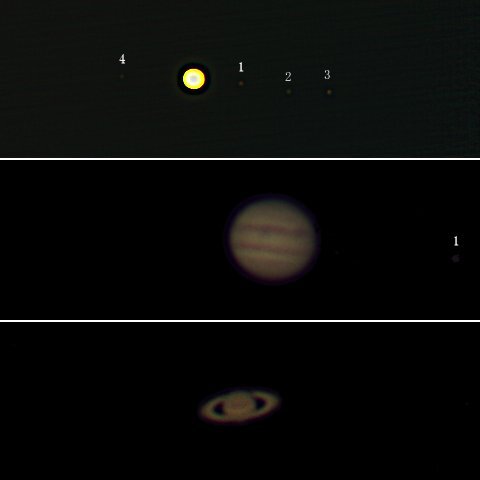 木星と土星