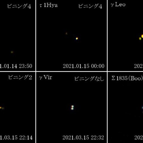 春の重星たち(2021年)