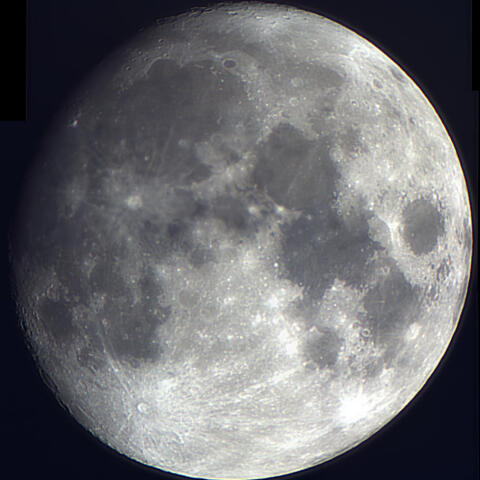 十三夜月(月齢12.0)