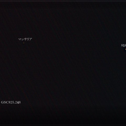 かに座81番星と小惑星マッサリアの接近